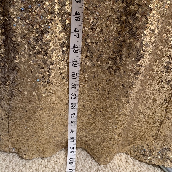 Christina Wu Celebration Sequin Gown, Size 8 - Picture 8 of 10